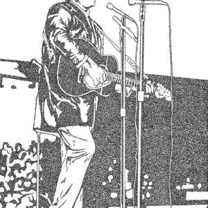 Johnny Cash Micrography - Print